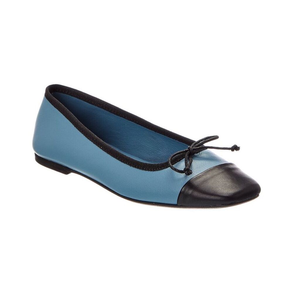 Baldinini Leather Ballet Flat, Black